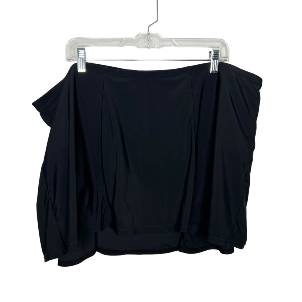CATHERINE'S / black swim skirt / 2X